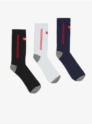 Diesel Ponožky - SKM-RAY-THREEPACK SOCKS viacfarebné