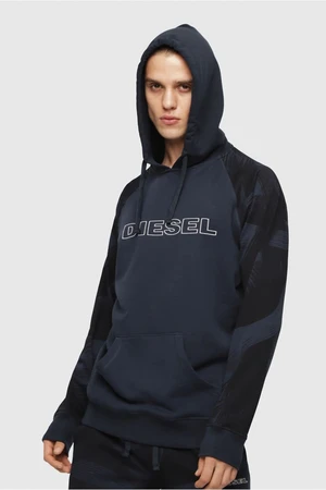 9011 DIESEL S.P.A.,BREGANZE Mikina - Diesel UMLTBRIAN SWEATSHIRT modrá