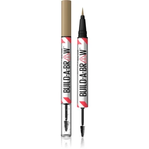 MAYBELLINE NEW YORK Build-A-Brow oboustranná tužka na obočí pro fixaci a tvar odstín 250 Blonde 1 ks