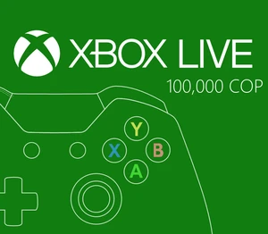 XBOX Live COP 100,000 Prepaid Card CO