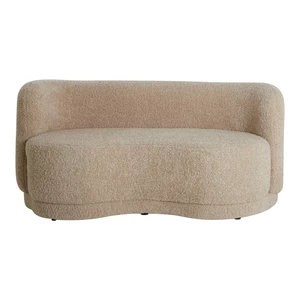 Beżowa sofa z materiału bouclé 175 cm Amelie – Light & Living