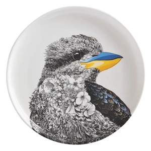 Biały porcelanowy talerz Maxwell & Williams Marini Ferlazzo Kookaburra, ø 20 cm