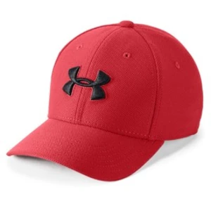 UA Boy's Blitzing 3.0 Cap-RED