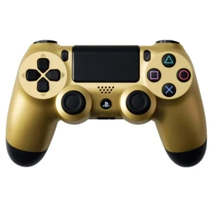 Sony DualShock 4 Wireless Controller, gold - BAZÁR (használt termék , 12 hónap garancia)