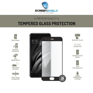 ScreenShield Xiaomi Mi 6 Global temperált védőüveg, Black - Élettartam garancia