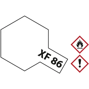 Tamiya akrylová farba číra (matná) XF-86 sklenená nádoba 10 ml