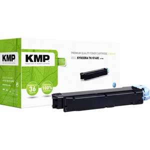 KMP toner  náhradný Kyocera TK-5140C kompatibilná zelenomodrá 5000 Seiten K-T75C