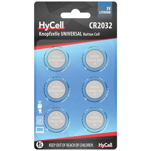 HyCell CR2032 gombíková batéria  CR 2032 lítiová 200 mAh 3 V 6 ks