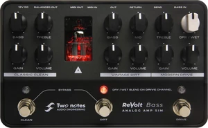 Two Notes ReVolt Bass Przedwzmacniacz basowy/Wzmacniacz typu Rack