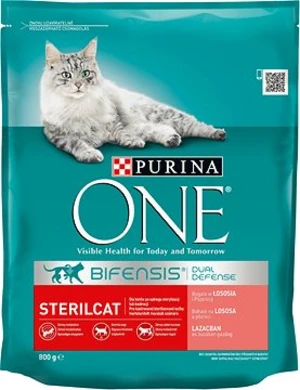 Purina ONE 800g Sterilcat s lososom a pšenicou