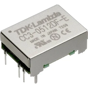 TDK-Lambda CC3-2412DF-E DC / DC menič napätia, DPS 24 V/DC -12 V/DC, 12 V/DC, 15 V/DC 0.125 A 3 W Počet výstupov: 2 x