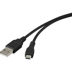 Renkforce #####USB-Kabel #####USB 3.2 Gen1 (USB 3.0 / USB 3.1 Gen1) #####USB-A Stecker, #####USB-Micro-B Stecker 1.00 m