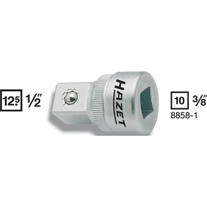 Hazet  8858-1 adaptér zástrčného kľúča   Pohon (skrutkovač) 3/8" (10 mm) Typ zakončenia 1/2" (12,5 mm) 36 mm 1 ks