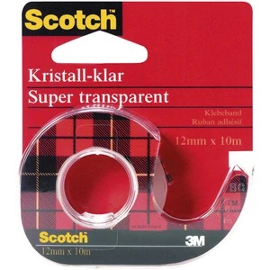 3M 70-0713-2152-8 600H1210 lepiaca páska Scotch® Crystal Clear 600 priehľadná (d x š) 10 m x 12 mm 1 ks