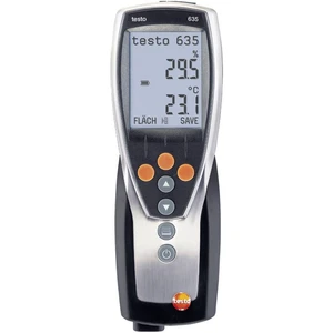 testo 635-1 vlhkomer vzduchu (hygrometer)  0 % rF 100 % rF detektor bodu topenia / plesne