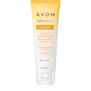 Avon Nutra Effects Radiance tónovací hydratačný krém SPF 20 50 ml