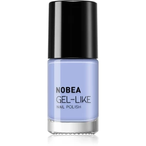 NOBEA Day-to-Day Gel-like Nail Polish lak na nechty s gélovým efektom odtieň Sky blue #N44 6 ml