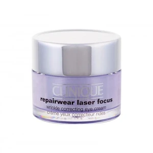 Clinique Repairwear Laser Focus 15 ml oční krém pro ženy na všechny typy pleti; proti vráskám; zpevnění a lifting pleti; na otoky a kruhy pod očima