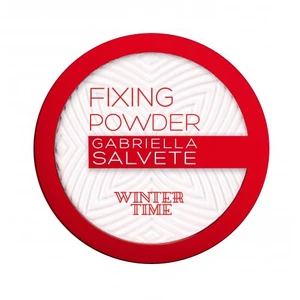 Gabriella Salvete Winter Time Fixing Powder 9 g pudr pro ženy Transparent