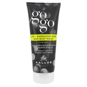 Kallos Cosmetics Gogo 2 in 1 Energizing Hair And Body Wash 200 ml sprchový gel pro muže