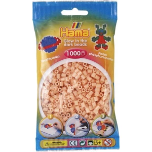 Hama H207-56 Zažehlovací korálky Midi svítící lososové 1000 ks