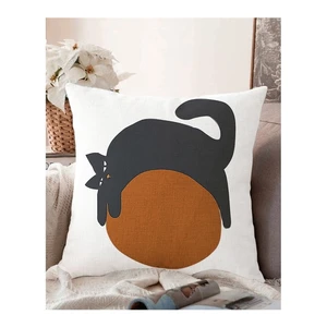 Obliečka na vankúš s prímesou bavlny Minimalist Cushion Covers Kitty, 55 x 55 cm