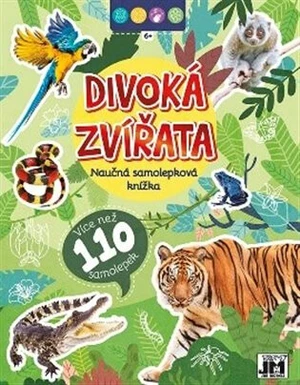 Naučná samolepková knížka - Divoká zvířata