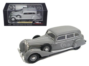 1938 Mercedes 770K Sedan Grey 1/43 Diecast Car Model by Signature Models