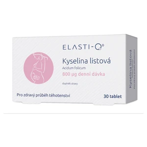 ELASTI-Q Kyselina listová 800 μg 30 tabliet