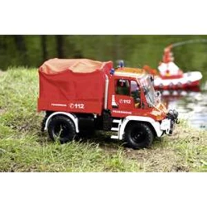 RC model auta záchranný vůz Carson Modellsport MB Unimog U300 Feuerwehr, 1:12, 100% RtR