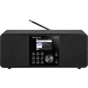 Internetové stolní rádio Telestar DIRA S 2, AUX, Bluetooth, DAB+, DLNA, internetové rádio, FM, USB, Wi-Fi, černá