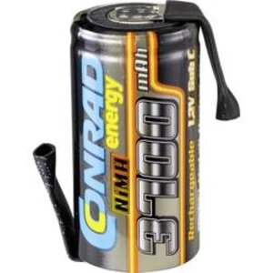 Slot pro akumulátor (modelářství) Sub-C 1.2 V, 3700 mAh, Conrad energy CE-2333119