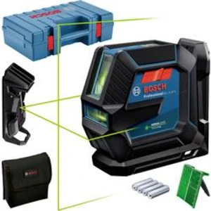 Bosch Professional GLL 2-15 G křížová laserová vodováha vč. tašky dosah (max.): 15 m