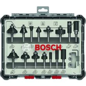 Sada fréz, 15" dřík, 1/4 ks Bosch Accessories 2607017473