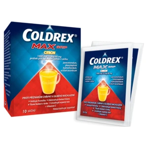 COLDREX MAX Grip Citron prášek pro perorální roztok 10 sáčků