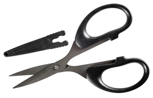 Giants fishing nůžky černé scissors with safety cap