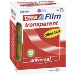 Tesafilm tesa OFFICE-BOX 57403-00002-01, (d x š) 66 m x 12 mm, akrylát, transparentní, 12 ks