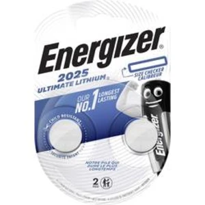 Knoflíkový článek CR 2025 lithiová Energizer Ultimate 2025 170 mAh 3 V 2 ks