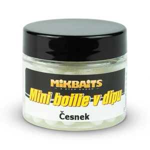 Mikbaits mini boilie v dipu 6-8 mm 50 ml-česnek