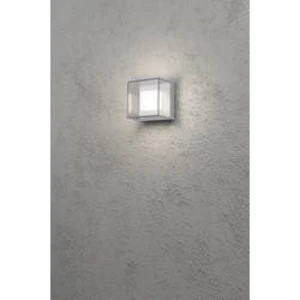 Venkovní nástěnné LED svítidlo Konstsmide 7924-310, 6 W, stříbrná/šedá