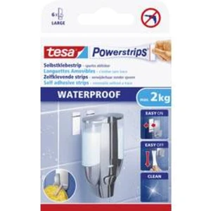 Tesa Powerstrips® Waterproofstrips Large bílá 59700 tesa Množství: 6 ks