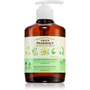 Green Pharmacy Marigold & Tea Tree Gel for Intimate Hygiene gel na intimní hygienu 370 ml