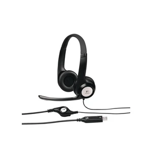 Headset Logitech H390 USB (981-000406) čierny herné slúchadlá • frekvencia 40 Hz až 18 000 Hz • citlivosť 94 dB • impedancia 32 ohm • 2,3m kábel zakon