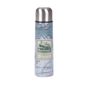 Bazár: Nerezová termoska Barbour Archive Map Insulated Flask - Green