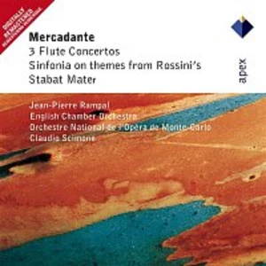 Jean-Pierre Rampal, Claudio Scimone & English Chamber Orchestra – Mercadante : Flute Concertos & Sinfonia on Themes from Rossini's Stabat Mater  -  Ap