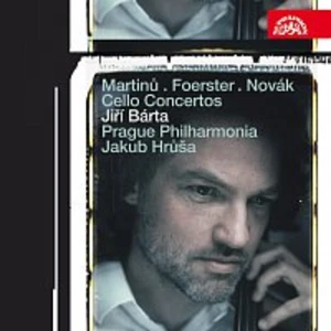 Jiří Bárta, Pražská komorní filharmonie, Jakub Hrůša – Martinů, Foerster, Novák: Violoncellové koncerty CD