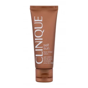 Clinique Self Sun Face Tinted Lotion 50 ml samoopaľovací prípravok pre ženy