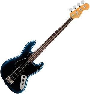 Fender American Professional II Jazz Bass RW FL Dark Night Fretless E-Bass