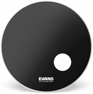 Evans BD22RONX Onyx Coated 22" Black Resonanzfell