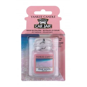 Yankee Candle Pink Sands Car Jar 1 ks vôňa do auta unisex